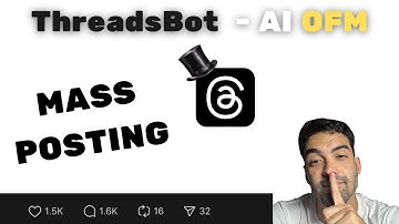 AI OFM : Best Threads Bot For Mass Traffic - Blackhat Strategy