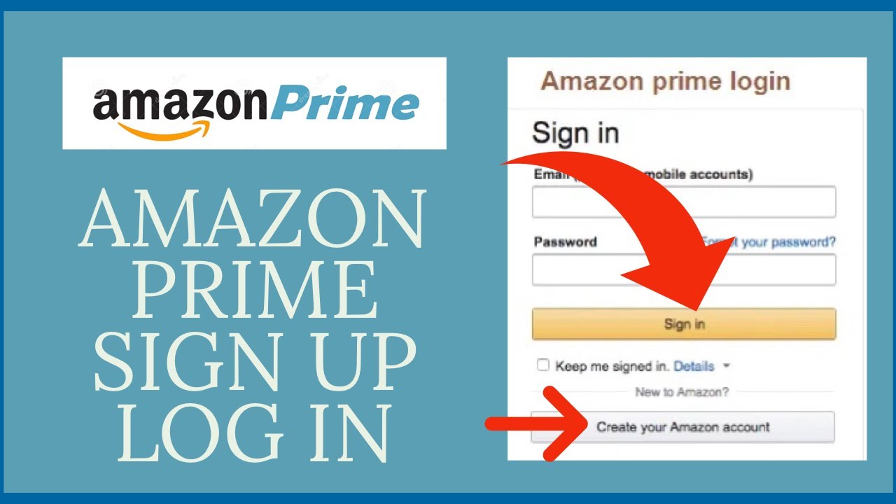 How To Signup And Login To Amazon Prime How To Login YouTube