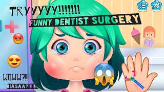 Play Funny Dentist Surgery ,Cobain Jadi Dokter Gigi Dalam Perduniawian Game - Part 1