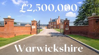 Damion Merry launches £2,500,000 Warwickshire mansion. Luxury Property Partners.