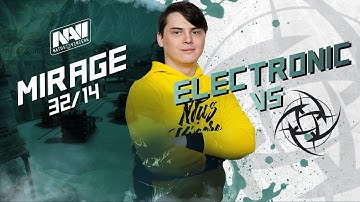 NAVI POV: electronic vs NiP @ Asia Championships 2018