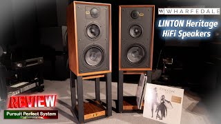Wharfedale LINTON Heritage Cool Retro Modern Excellent Affordable HiFi Speakers REVIEW