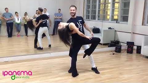 Maxim & Nastya ZOUK Ipanema dance studio