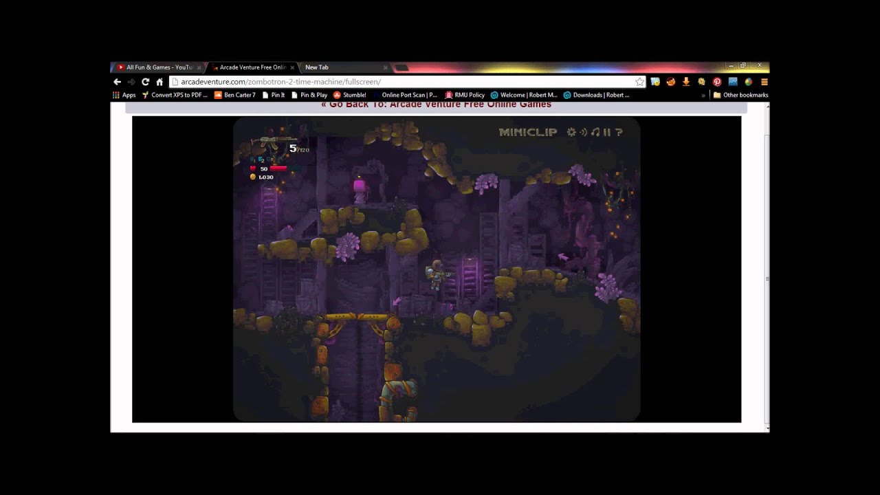 Zombotron 2: Time Machine simulation - YouTube