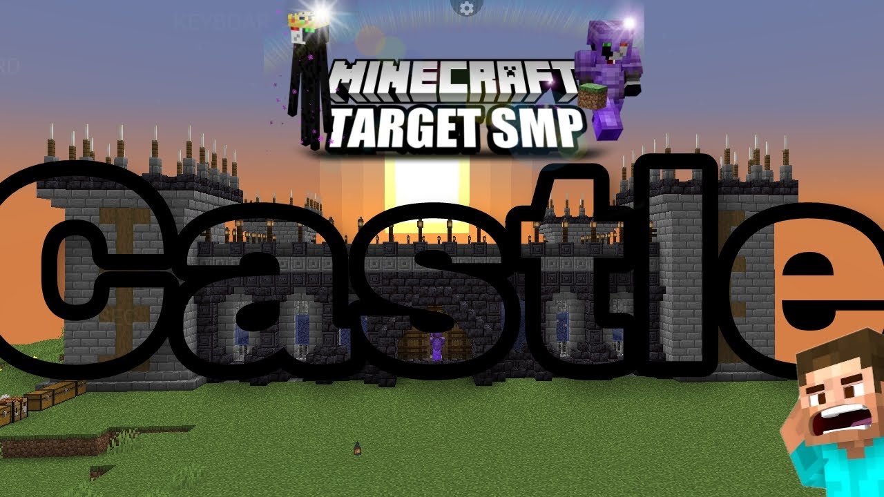 I made a castle to rule this smp||Target smp - YouTube