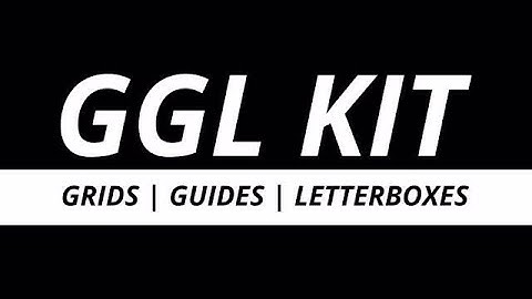 GGL KIT | Grids, Guides, Letterboxes Motion Graphics Templates