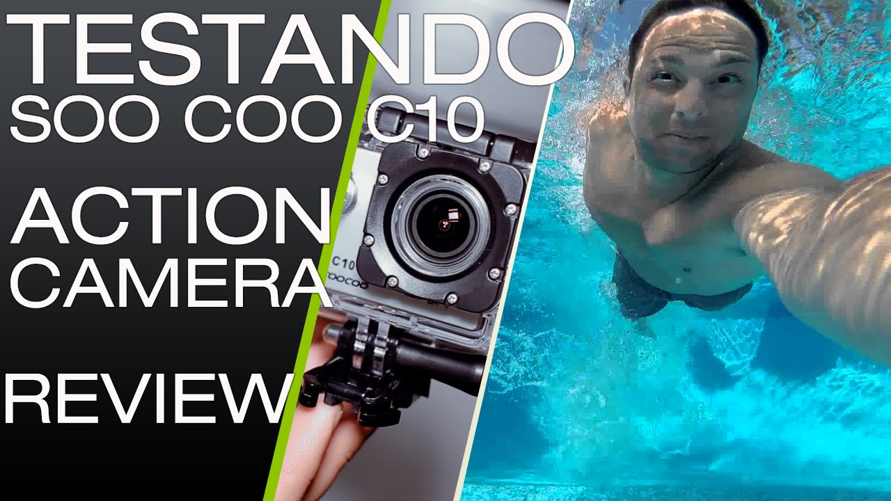 Camera Que Tira Foto Embaixo Da Agua Soocoo C10 Teste De Camera Movimento E Debaixo D Agua Youtube