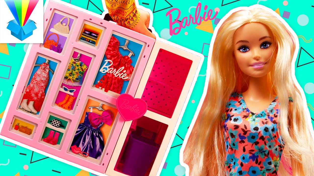 Kicsomi - 🦄 Kiki 🦄: 🎁 Barbie Álom öltöző szoba szennyesledobóval 😍💃👗💖