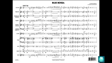 Blue Bossa by Kenny Dorham/arranged by Mark Taylor