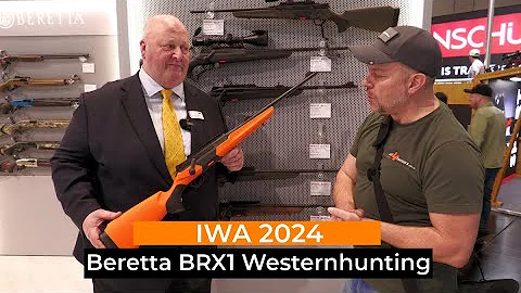 IWA 2024: Die Beretta BRX 1 Wild Boar Edition und Western Hunting auf dem Stand von Manfred Alberts