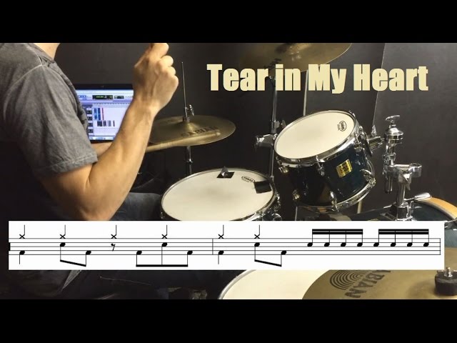 Twenty One Pilots Drum Tutorial - Tear in My Heart