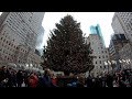 ⁴ᴷ⁶⁰ Walking NYC: Rockefeller Center Tree & Promenade on Christmas Weekend