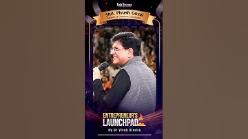 #badabusiness #drvivekbindra #shorts #piyushgoyal #entrepreneurslaunchpad