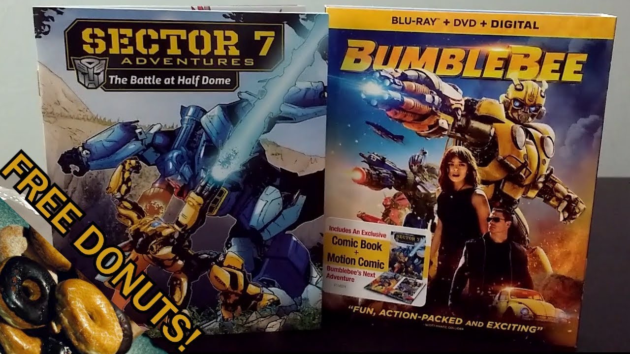 Bumblebee Blu-Ray Combo Pack Unboxing (One Shot)