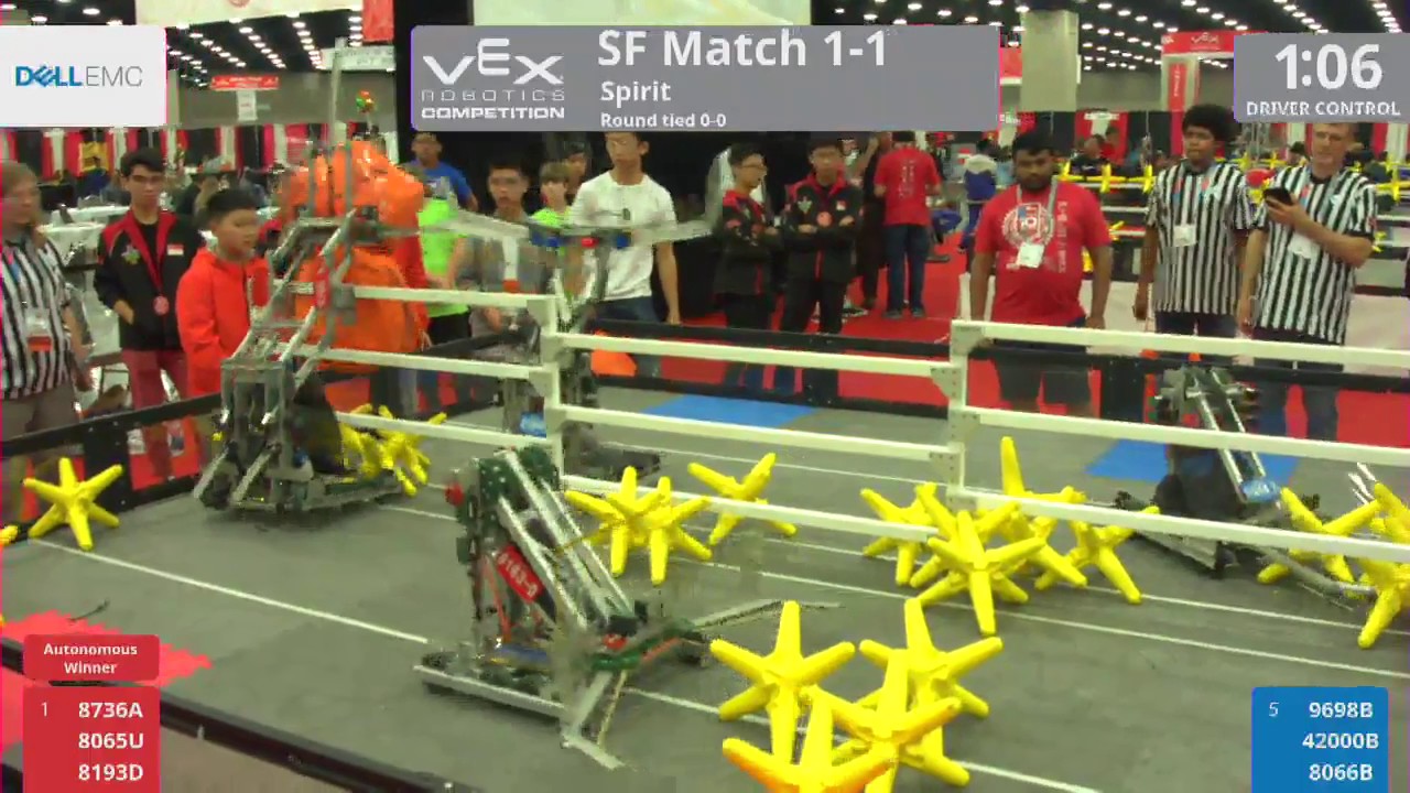 2017 VRC-MS Spir SF1-1 - 8736A 8065U 8193D vs 9698B 42000B 8066B - 27 to 17