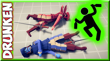 Drunken Fencer vs Every Faction 1v1 - TABS MODS GAMEPLAY