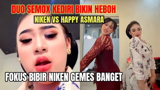 SEMOX DUO KEDIRI MAKES A SENSE NIKEN VS HAPPY ASMARA, FOCUS ON NIKEN'S CUTE LIPS