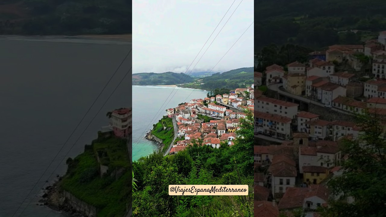 Llastres, el pueblo mas bonito de Asturias 🌍✨️ #asturias #asturiasparaisonatural #llastres #lastres