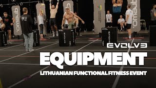 Evolve Equipment at the Lithuanian Functional Fitness Event