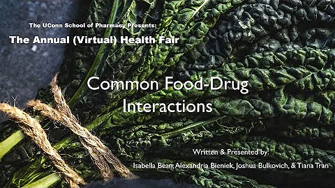 Common Drug-Food Interactions