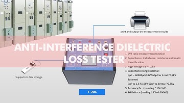 Anti-interference Dielectric Loss Tester