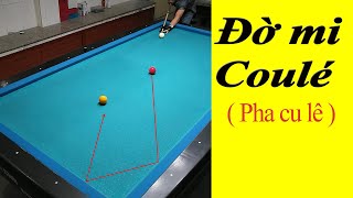 Billiards Libre - Coulé billiard technique borrows the cushion to collect the basic ball | Muoi Co