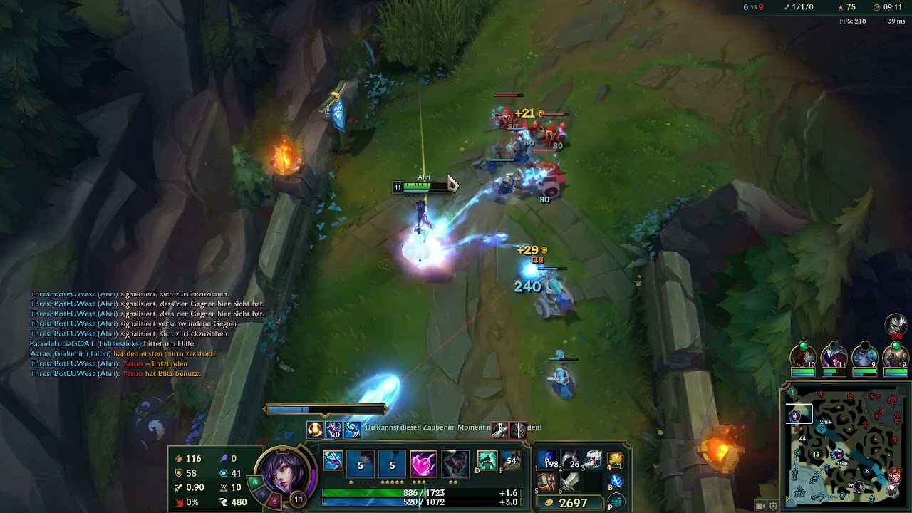 League of Legends 82 - Ahri 01 - AD Top