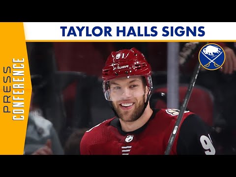 Taylor Hall Reacts To Signing with Buffalo Sabres