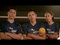 BEHIND Team Blue 🔵 เบื้องหลังการถ่ายทำโฆษณาของนักตะกร้อทีมชาติไทย 🇹🇭 National Sepaktakraw Players Ad