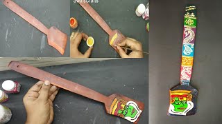 How to paint wooden spoon?|How to make handmade wall decor /gift item|Wooden key holder diy|in tamil