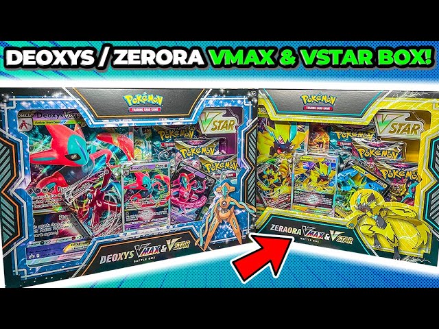 Deoxys and Zeraora VSTAR, VMAX get their Pokémon TCG release date