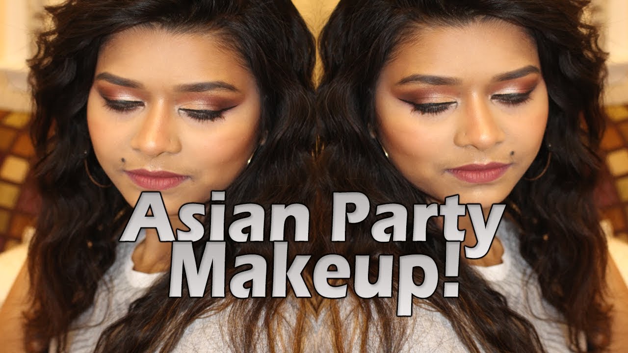Asian Party Makeup Tutorial Asian Makeup YouTube