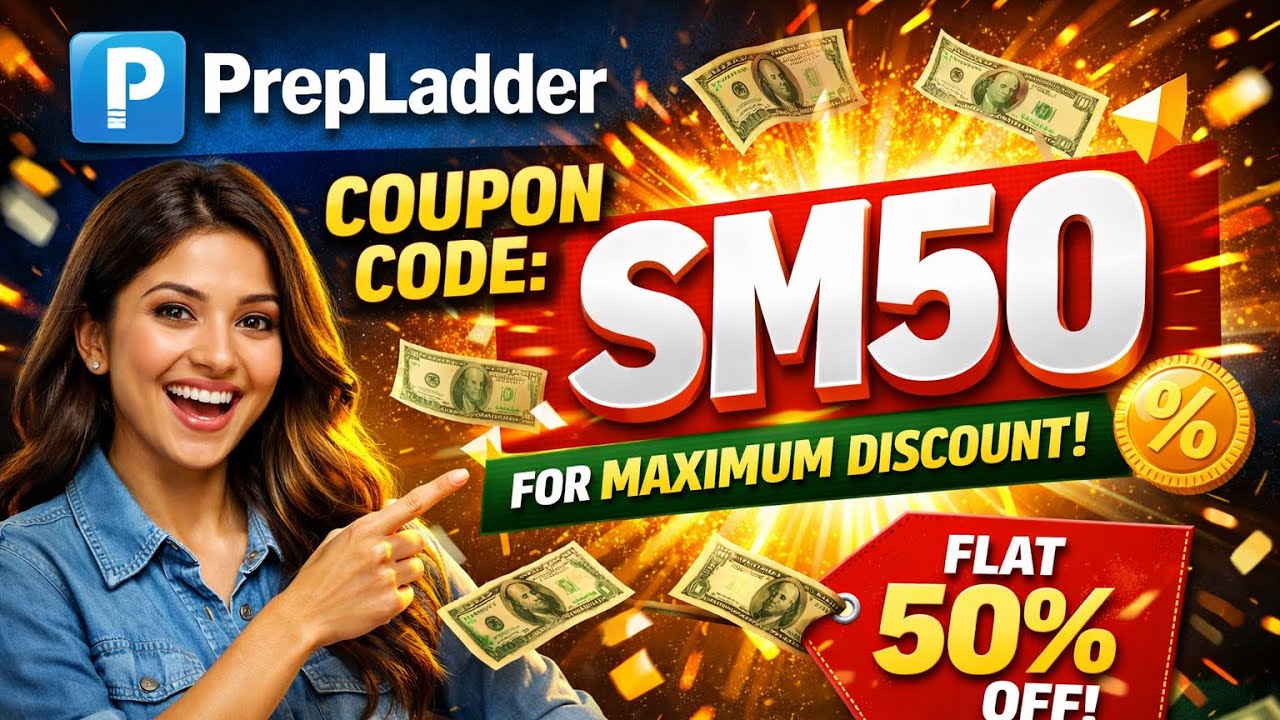 Latest PrepLadder Coupon Code 2026 | Best Deal for Students