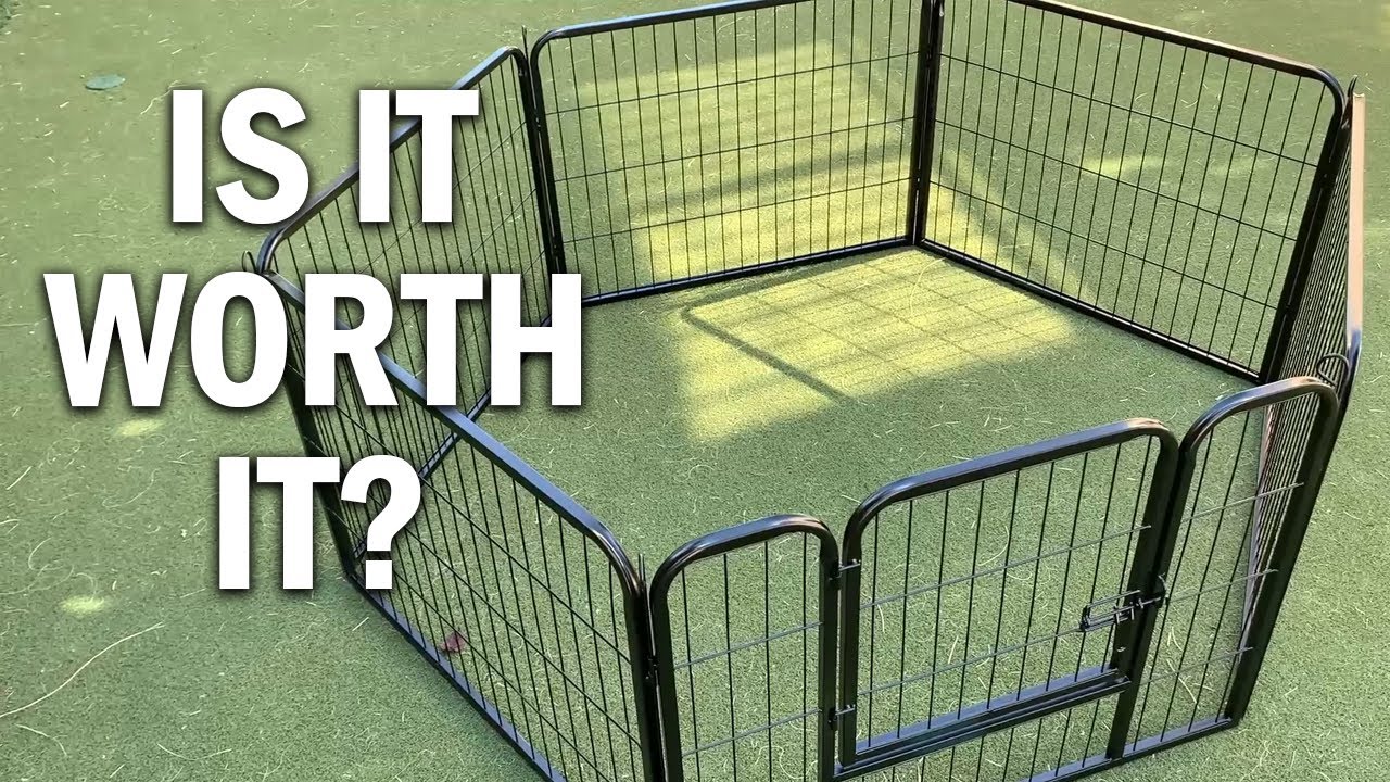 Yaheetech Dog Playpen Review Is It REALLY Worth The Money? YouTube