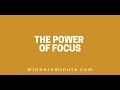 The Power of Focus // The Winner's Minute With Mac Hammond