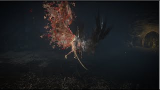 ELDEN RING | Death Knight Moveset for tarnished. Showcase ( Working Wing and Grab Attack )
