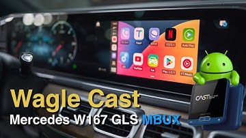 2020 벤츠 W167 GLS 차량모니터를 테블릿PC처럼 사용할수있는 와글캐스트 AI-BOX  by 인디웍 indiwork by 인디웍 indiwork