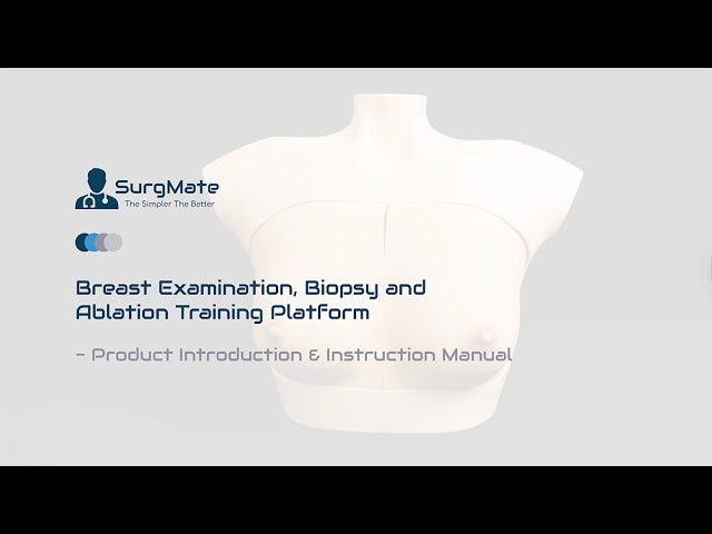 Breast Examination, Biopsy and Ablation Training Platform (Full Model), 1026867, Ultrasound Skill Trainers (Video)