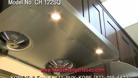 KOBE Premium CH-122-SQ Multi-Style Range Hood