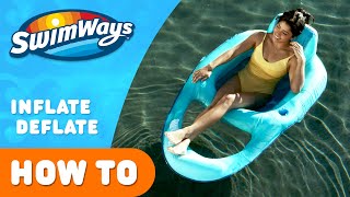 How to inflate & deflate SpringFloats with Hyper-Flate by SwimWays