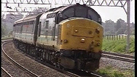 Railways . British Railways Return to Norton Bridge Station 1998