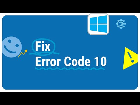 How to FIX 'Code 10 error' in Windows 10 Device Manager?