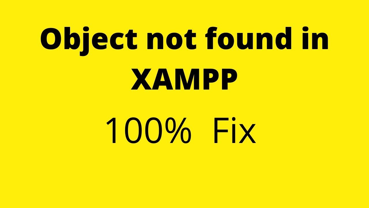 Object fix