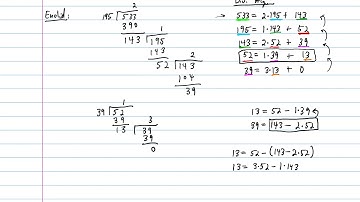 Example: Bezout Coefficients