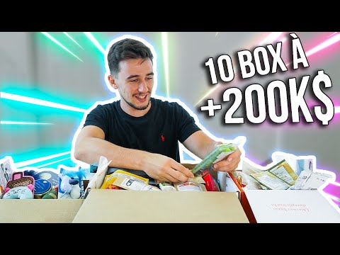J'ai acheté 10 box qui font +200k€/mois (Unboxing)