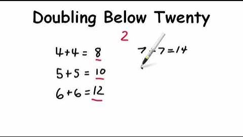 AdaptedMind - Doubles Below Twenty