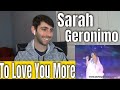 Sarah Geronimo - To Love You More (Star for a Night 2003) REACTION