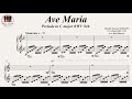 Ave Maria (Prelude in C major BWV 846) - Johann Sebastian Bach, Charles Gounod