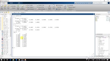 INTERPOLATION   IN MATLAB