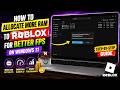 How to Allocate More RAM to Roblox for Better FPS on Windows 11